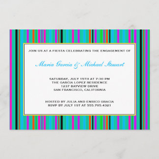 Invitaciones a Fiesta Party| Tiras mexicanas