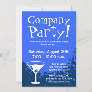 Invitaciones a fiestas corporativas   Invitaciones