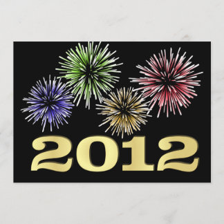 Invitaciones a fiestas de Año Nuevo - 2012