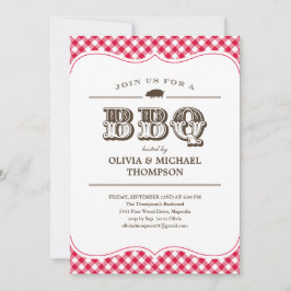 Invitaciones a fiestas de barbacoa