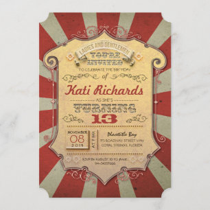 invitaciones a fiestas de cumpleaños de carnaval