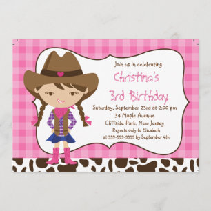 Invitaciones a fiestas de cumpleaños de niña peque