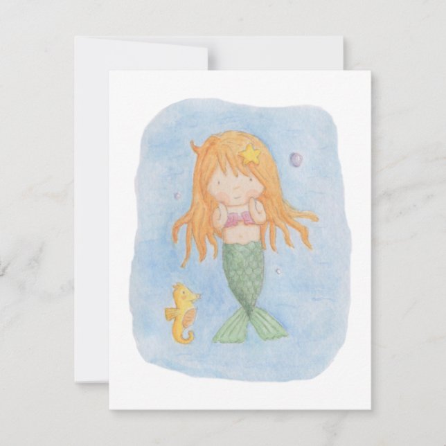 Invitaciones a fiestas de cumpleaños de niñeras co (Anverso)