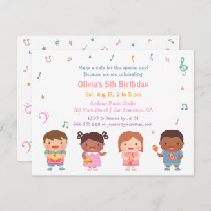 Invitaciones a fiestas de cumpleaños de niños con 