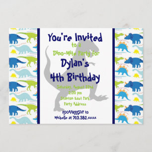 Invitaciones a fiestas de cumpleaños de niños de d