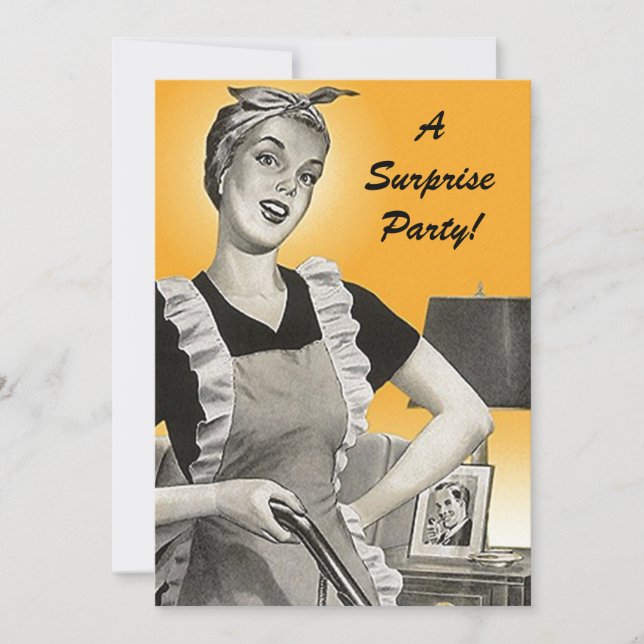 Invitaciones a fiestas de cumpleaños de sorpresa r (Anverso)