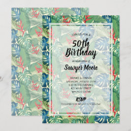 Invitaciones a fiestas de cumpleaños número 50