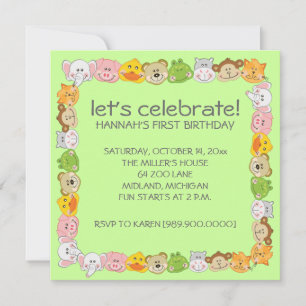 Invitaciones a fiestas de cumpleaños para niños