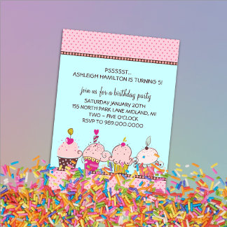 Invitaciones a fiestas de cumpleaños para niños
