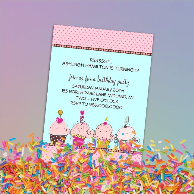 Invitaciones a fiestas de cumpleaños para niños (Subido por el creador)