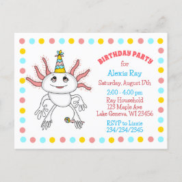 Invitaciones a fiestas de cumpleaños temáticas de 