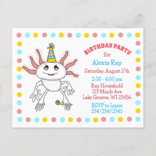 Invitaciones a fiestas de cumpleaños temáticas de