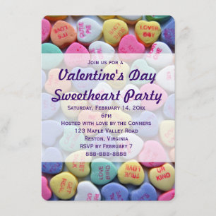 Invitaciones a fiestas de El día de San Valentín C