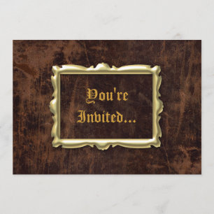 Invitaciones a fiestas de estilo antiguo