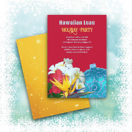 Invitaciones a fiestas de feriado de Luau en Hawái