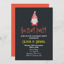 Invitaciones a fiestas de feriado para Navidades d