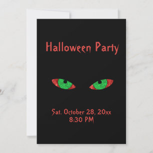 Invitaciones a fiestas de Halloween de la Araña de