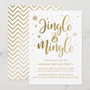 Invitaciones a fiestas de jingle y de castillos