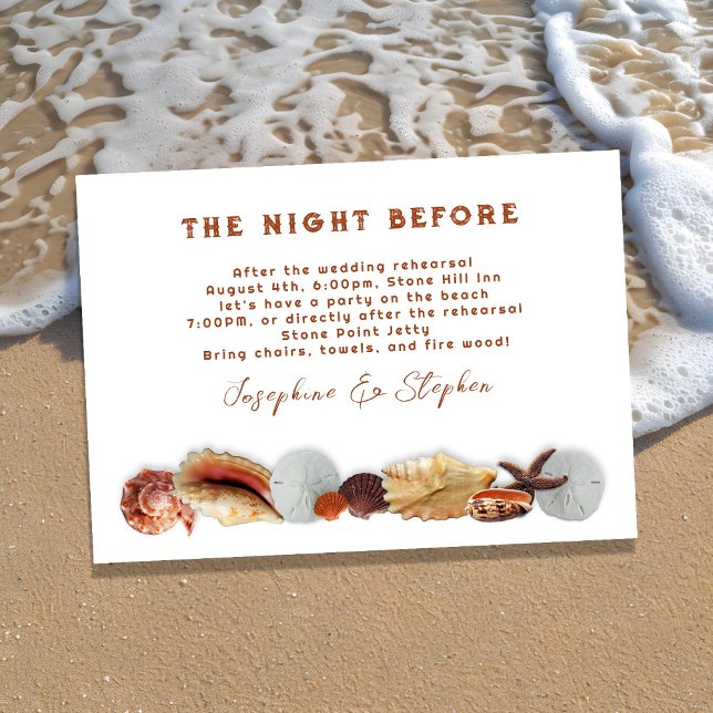 Invitaciones a fiestas de playa de ensayo boda (Subido por el creador)
