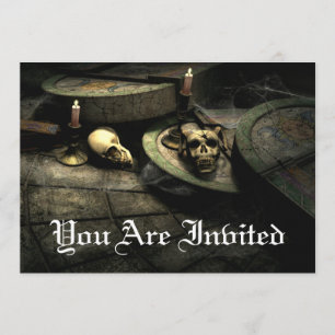Invitaciones a fiestas góticas de cumpleaños