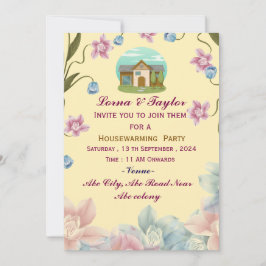 Invitaciones a fiestas para el calentamiento de la