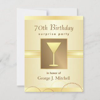 Invitaciones a fiestas sorpresa por cumpleaños núm