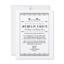 Invitaciones a fiestas temáticas de los 20