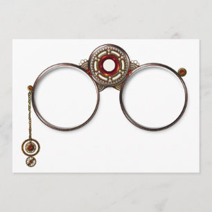 Invitaciones a gafas de ópera
