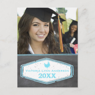 Invitaciones a graduación de Chalkboard