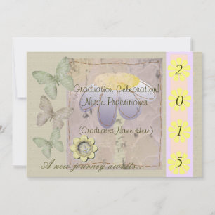 Invitaciones a graduación de enfermera profesional