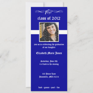Invitaciones a graduación de escuelas clásicas