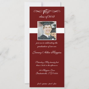Invitaciones a graduación de escuelas clásicas