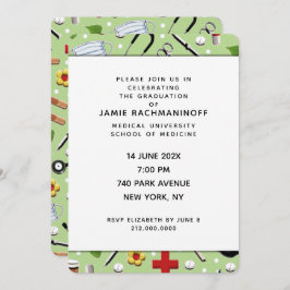 Invitaciones a graduación de escuelas Med
