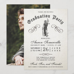 Invitaciones a graduación de Facultad de Derecho