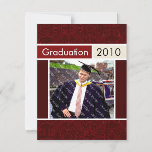Invitaciones a graduación de Fiesta de la Casa Abi