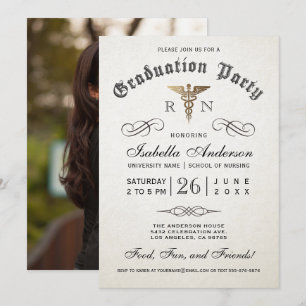 Invitaciones a graduación de la Escuela de Enferme