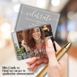 Invitaciones a graduados de fotografía MINI Size 3