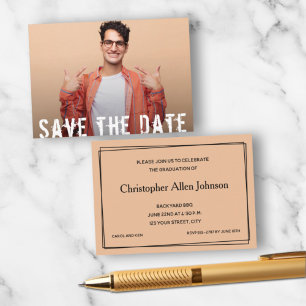 Invitaciones a graduados de fotografía MINI Size 3