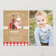 Invitaciones a granjas País antiguo de McDonald