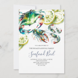Invitaciones a hervir el pescado