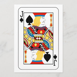 Invitaciones a Jack Of Spades