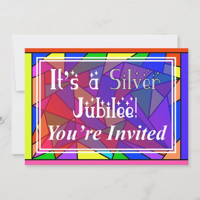 Invitaciones a Jubileo de Nuns Silver 25 (Anverso)