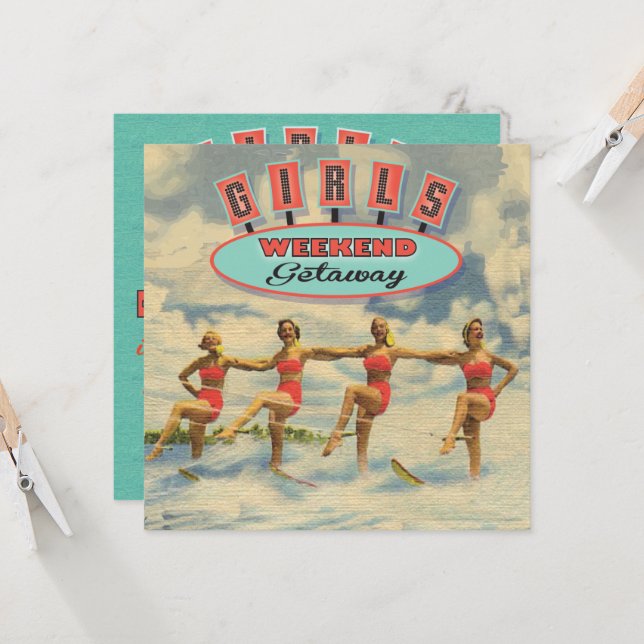 Invitaciones a la bachillerato de fin de semana de (Anverso/Reverso In Situ)