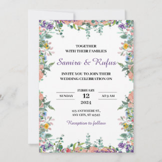 Invitaciones a la boda acrílica