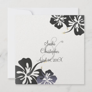 Invitaciones a la boda Aloha/Luau