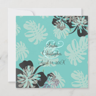 Invitaciones a la boda Aloha/Luau