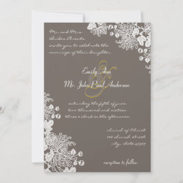 Invitaciones a la boda amarilla y a la defloración