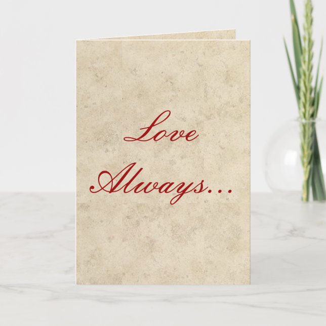 Invitaciones a la boda - Amor siempre amor profund (Anverso)