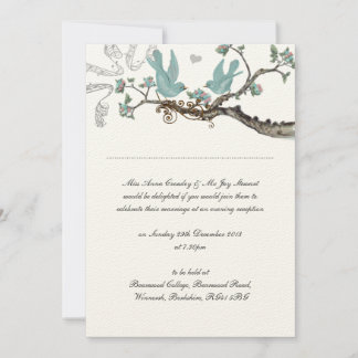 Invitaciones a la Boda Azul de Huevo de Robin Vint