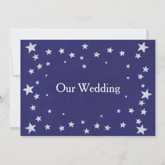 Invitaciones a la Boda Azul de la Marina Real de l